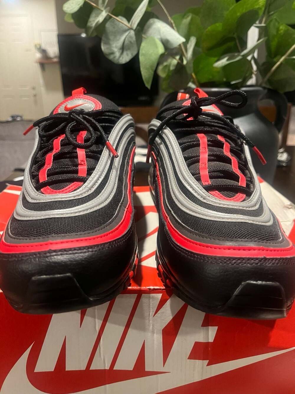 Buy Nike Air Max 97 'Reflective Bred' - 921826 014 - Picture 2 of 10
